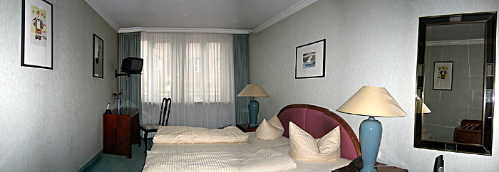 Unser Zimmer im Hotel Deutsches Theater in München